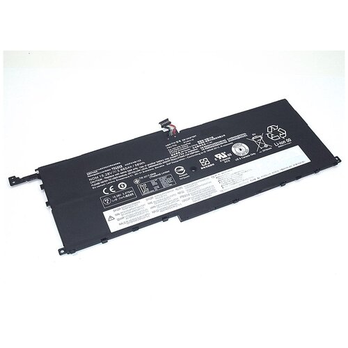 фото Аккумуляторная батарея для ноутбука lenovo thinkpad x1 carbon 2016 (00hw028) 15.2v 52wh oem