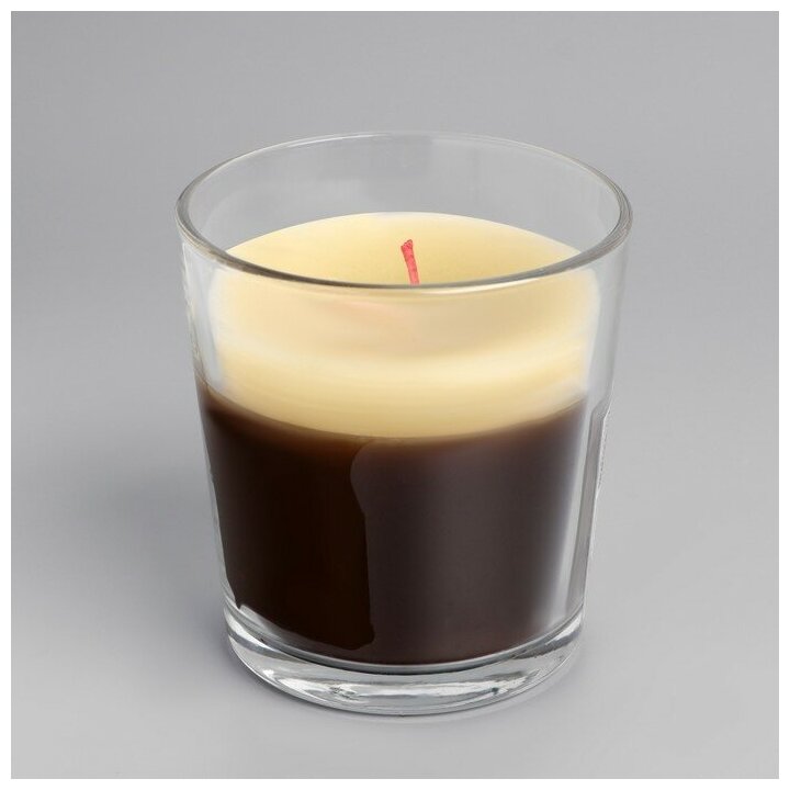 Ароматическая свеча в стакане"Индокитай" с ароматом имбирное печенье