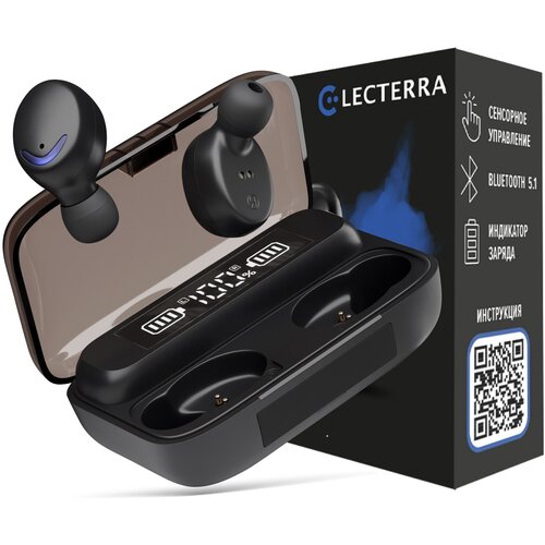 Беспроводные спортивные наушники вкладыши с шумоподавлением микрофоном и зарядным кейсом Powerbank для Для iPhone Android 59000₽