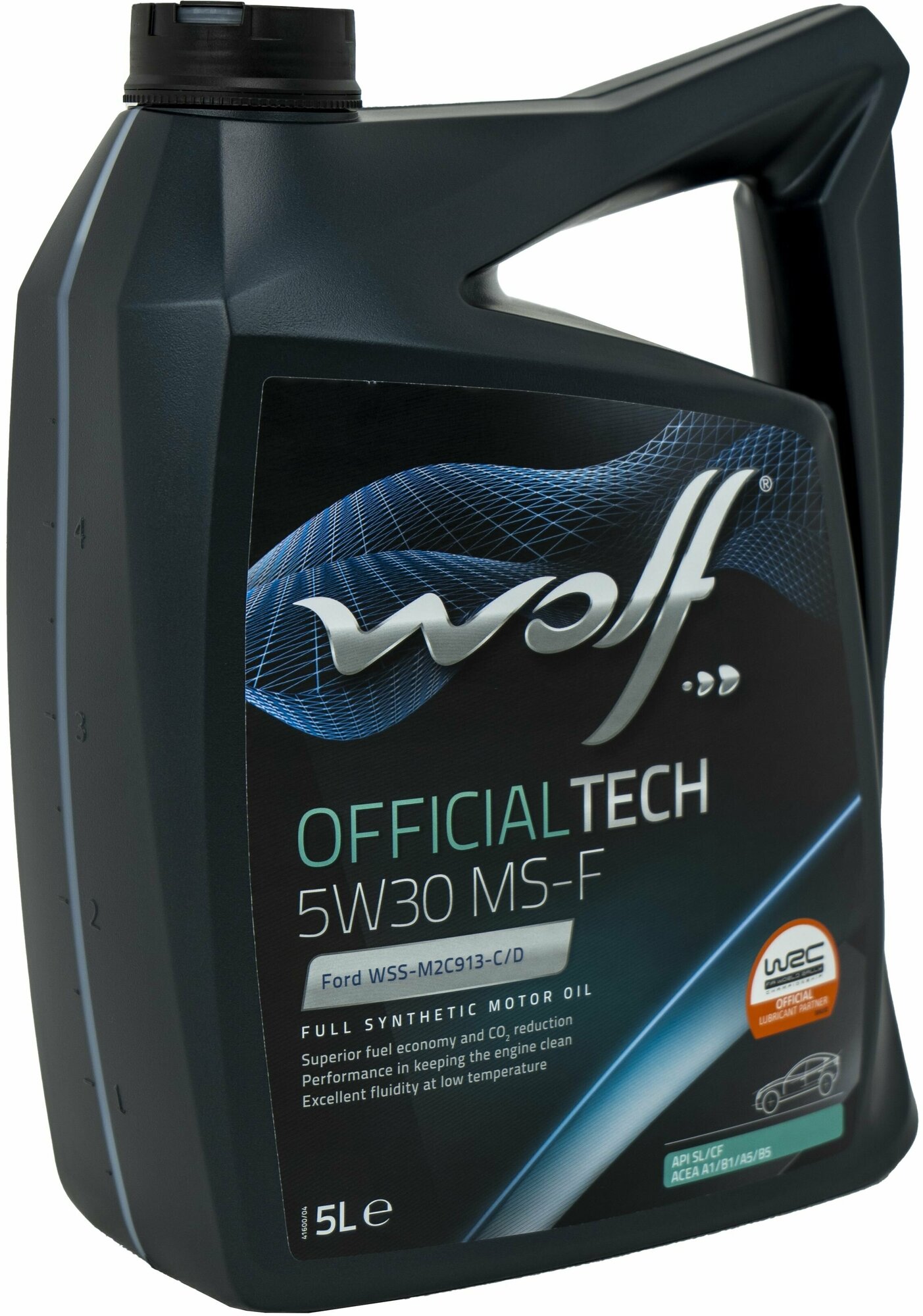 Синтетическое моторное масло Wolf Officialtech 5W30 MS-F