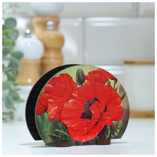 Салфетница Маки 13х10х5см 2шт 561₽