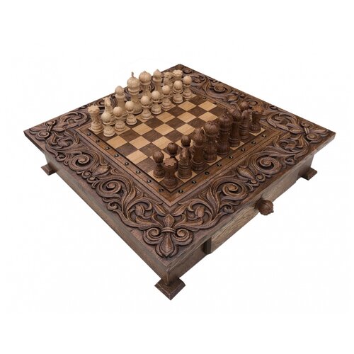 фото Шахматы резные в ларце "имперские", armenakyan