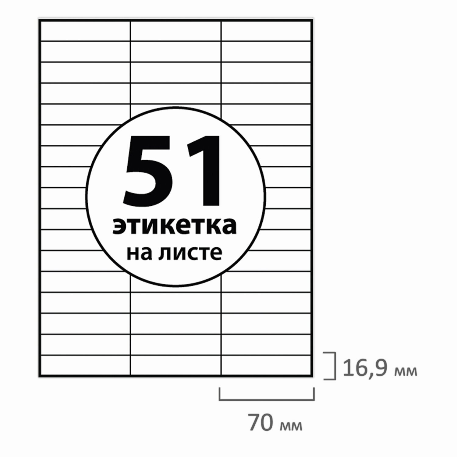 Бумага BRAUBERG A4 129256 70 г/м²