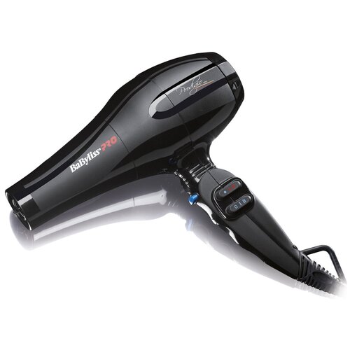 Фен для волос BaByliss Prodigio bab6710re, черный фен babyliss pro prodigio ioni 1 шт