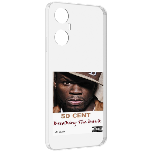 Чехол MyPads 50 Cent - Breaking The Bank для Infinix Hot 20 5G задняя-панель-накладка-бампер