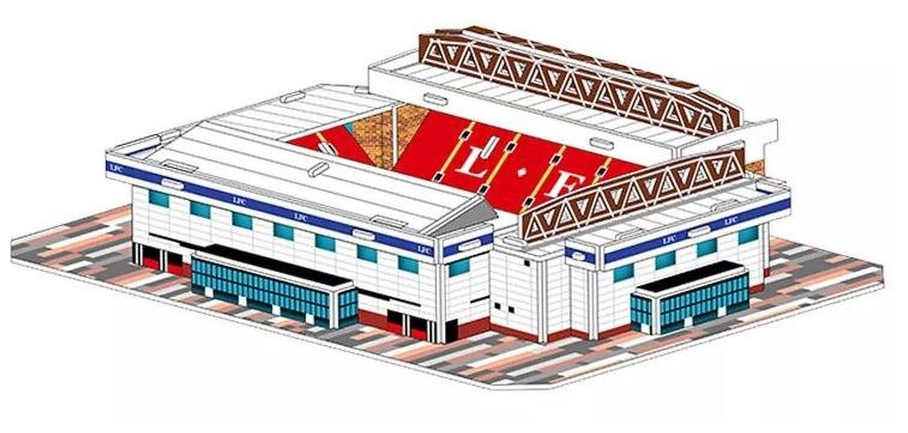 3Д пазл объемный Стадион Liverpool (Ливерпуль)