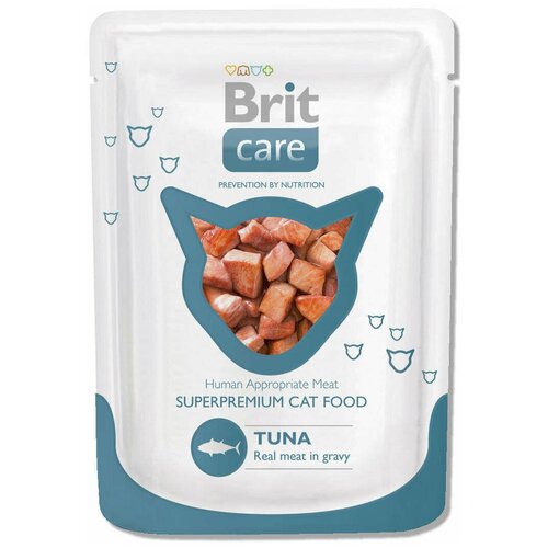 Корм для кошек Brit Care тунец, 80 г, 6 шт