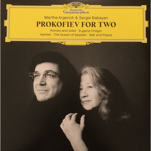 Виниловая пластинка Martha Argerich / Sergei Babayan - Prokofiev for Two (2 LP). 2 LP europa konzert 1996 prokofiev s romeo and juliet beethoven l van romances symphony no 7 abbado