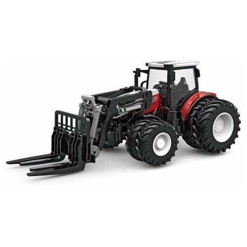 Р/У фермерский трактор Korody с вилочным погрузчиком, двойные колеса 1/24 2.4G 6CH RTR