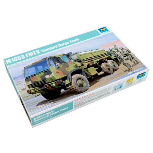 Сборная модель Trumpeter M1083 FMTV Standard Cargo Truck (01007) 1:35 сборная модель hobbyboss ukraine kraz 6322 soldier cargo truck 85512 1 35