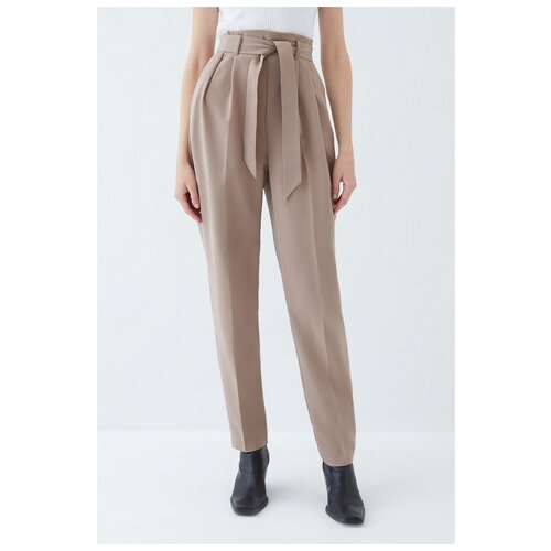 фото Брюки zarina, размер 44(s), 63 темно-бежевый/песочный