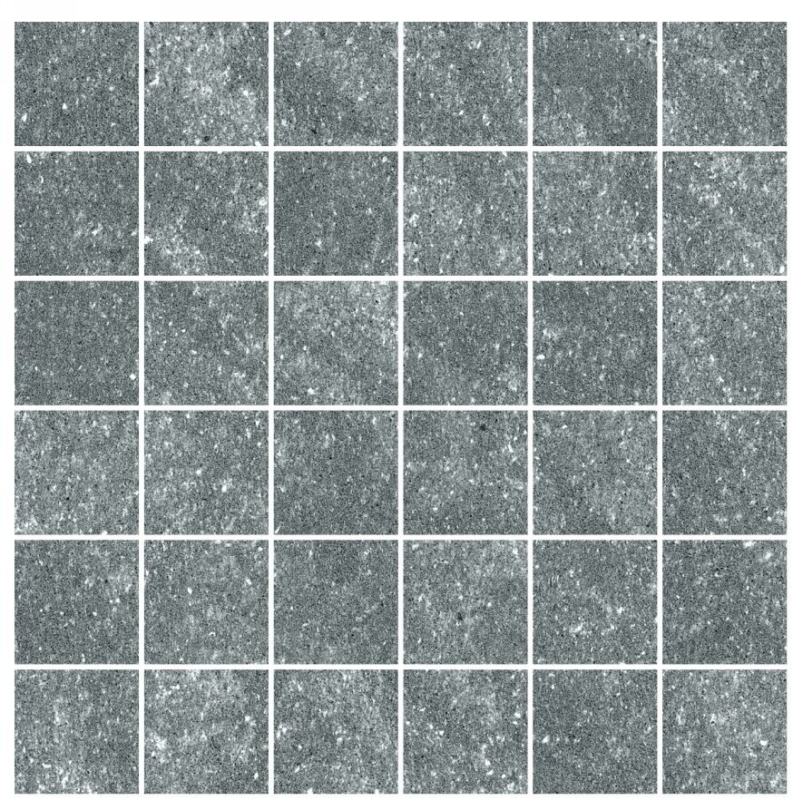 Плитка Италон Genesis Jupiter Silver Nat Mosaico 5х5 30х30 610110000350 под камень матовая морозостойкая