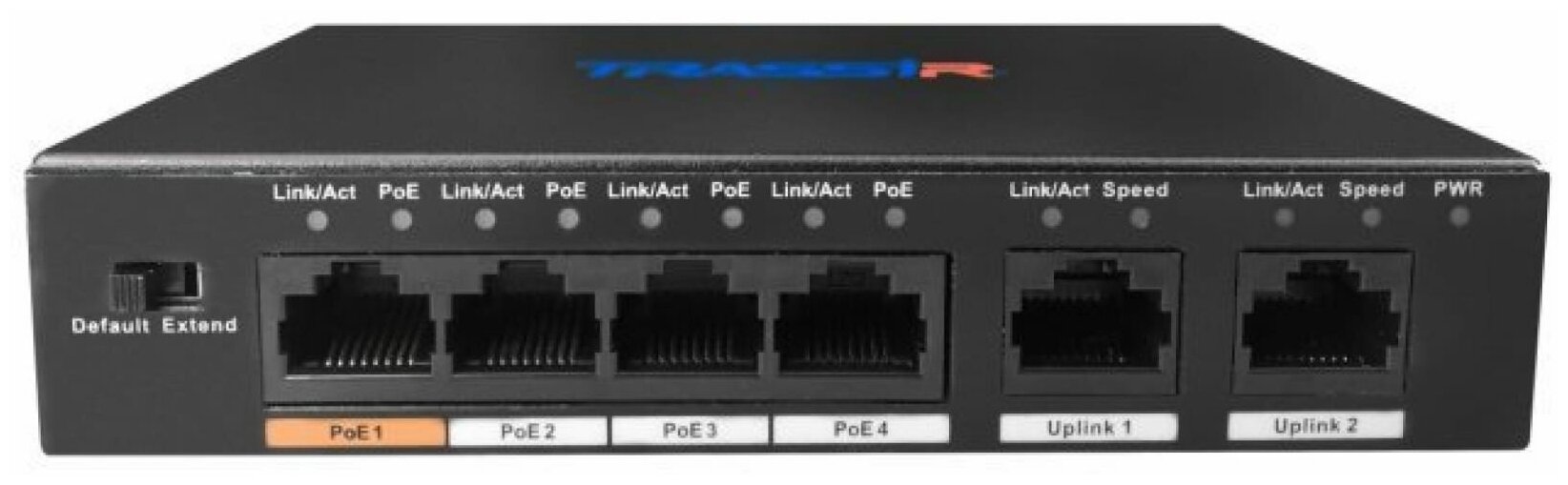 PoE-коммутатор TRASSIR TR-NS1006-60-4POE v2