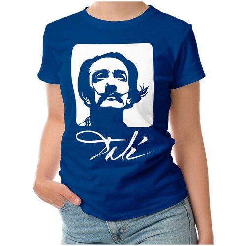 фото Футболка roly, размер l, синий