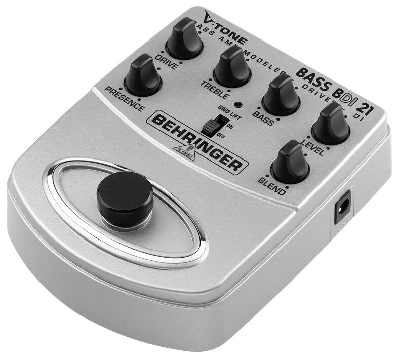 Behringer BDI21 педаль моделирования басовых усилителей/предусилитель для прямой записи/DI-box