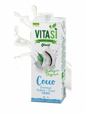 VitaSi Кокосовое молоко БИО, без глютена Италия 1Л - фотография № 2