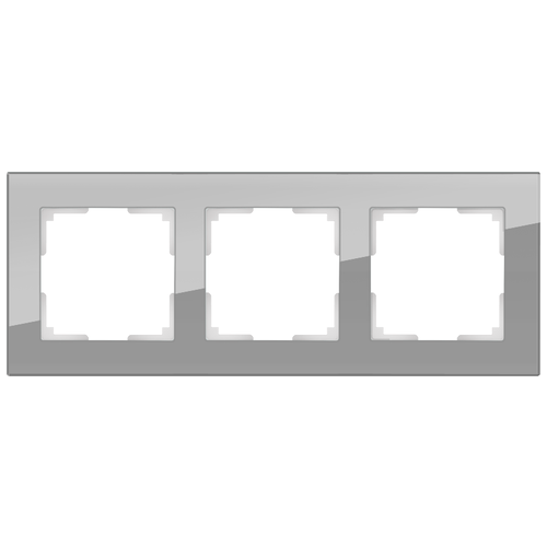 Рамка 3п Werkel WL01-Frame-03, серый