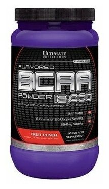 BCAA в порошке Ultimate Nutrition BCAA 12.000 Powder вишня 457 гр