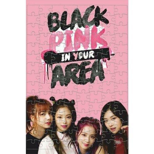 Пазл BUGRIKSHOP взрослым принт А4 БлэкПинк, Blackpink - BР0005