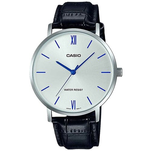 Наручные часы CASIO Collection Casio MTP-VT01L-7B1UDF, синий, серебряный