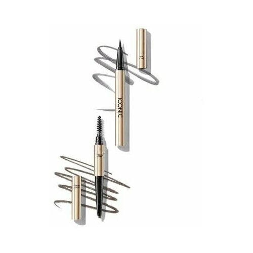 Средство для бровей 3 в 1 ICONIC London Triple Precision Brow Definer Cool brown