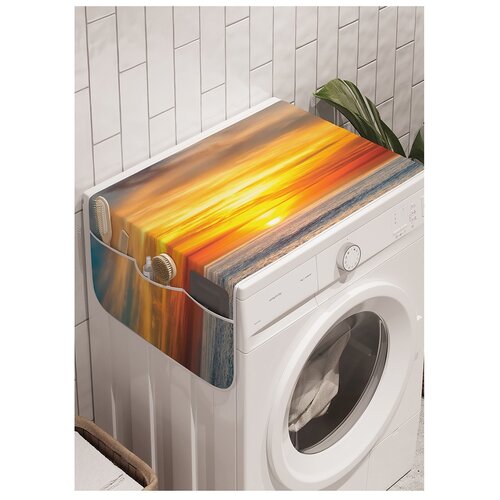 фото Органайзер для хранения "вдали от солнца" на стиральную машину, 45x120 см ambesonne