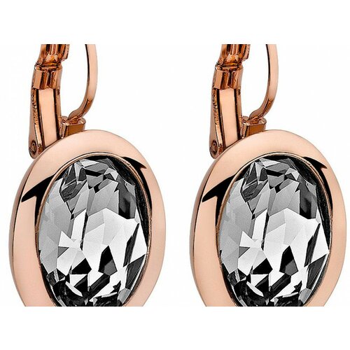 Серьги с подвесками Qudo, серебряный, золотой