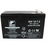Аккумуляторная батарея BANNER GiV 12- 7.2 Австрия 151x65x99