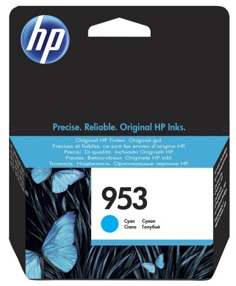 Картридж HP F6U12AE №953 голубой для OJ8210