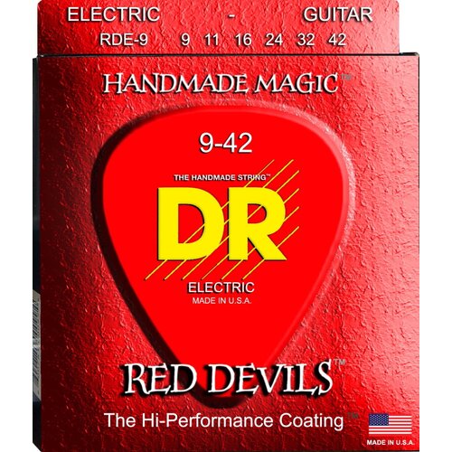 DR RDE-9 RED DEVILS Струны для электрогитары