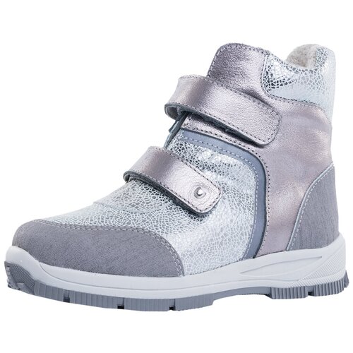 фото Ботинки котофей размер 27, серебристый