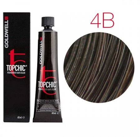 Goldwell Topchic - Краска для волос 4B гавана коричневый 60 мл.