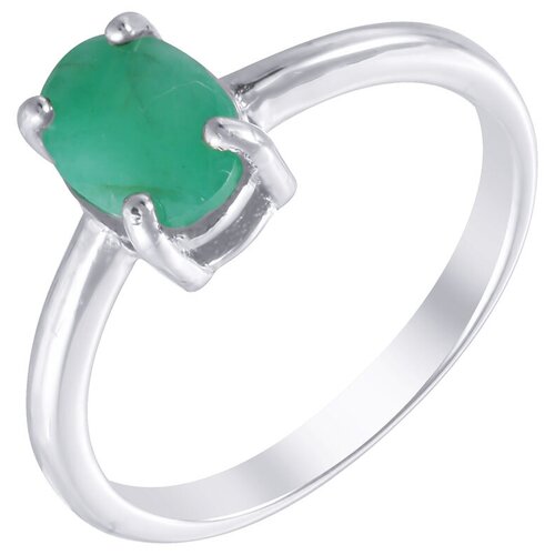 фото Element47 кольцо из серебра 925 пробы с бериллами stk-16_ko_br_wg, размер 16.5