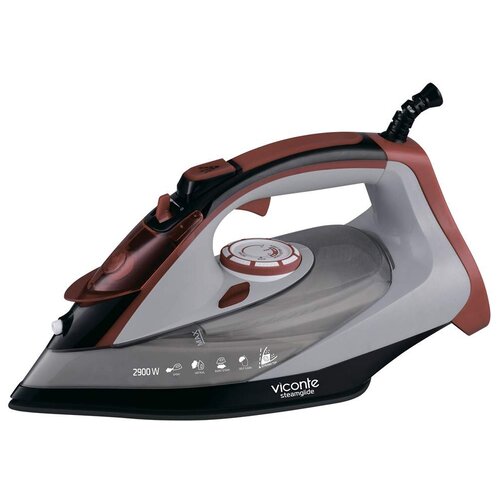 Утюг Viconte VC-4311 серыйкоричневыйчерный 229000₽