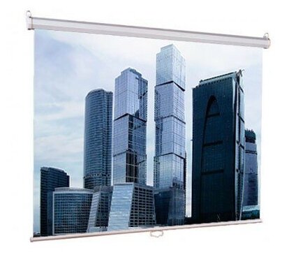 Экран Lumien 180x180см Eco Picture LEP-100102 1:1 настенно-потолочный рулонный