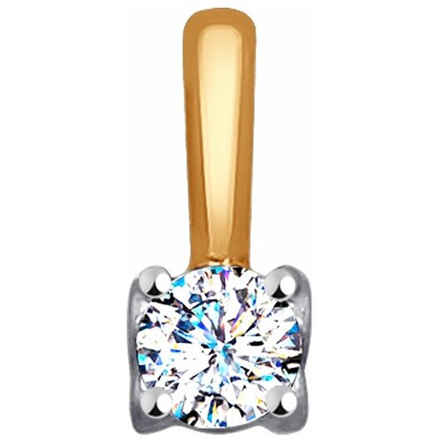 фото Sokolov подвеска из золота с фианитом 035248