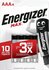 Батарейки щелочные мизинчиковые / Energizer MAX Тип AAA / Алкинов...