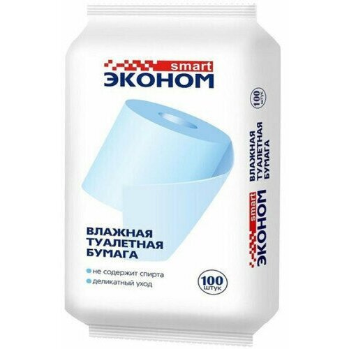 Влажная туалетная бумага Эконом 