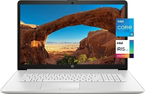 Ноутбук HP 17-by4633dx / 17.3" / Full HD 1920x1080 IPS 60 Hz / Intel Core i5-1135G7 / 32GB / 1TB SSD / Intel Iris Xe Graphics / Windows 10 Home