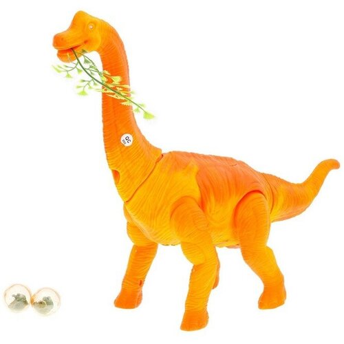 RAYDAY Динозавр Травоядный работает от батареек откладывает яйца с проектором в пакете 791₽