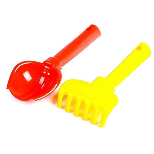 Набор игрушек совок грабельки для детей цвета микс 242₽