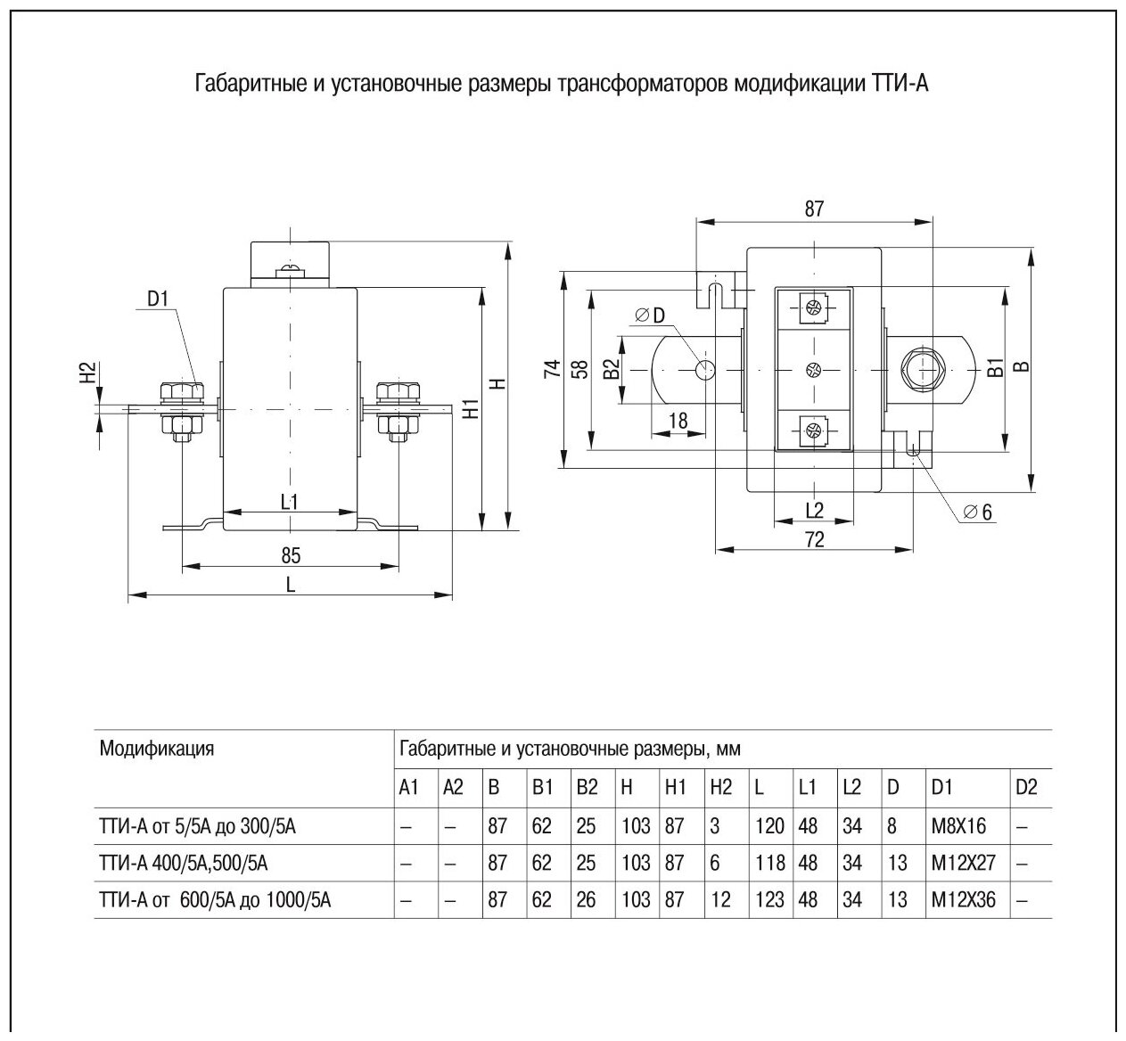 Трансформатор тока Иэк ТТИ-А, 250/5 А, 5 Вт, класс 0.5 - фотография № 4