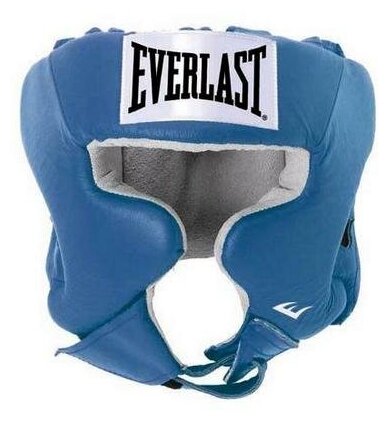 Шлем с защитой щек Everlast USA Boxing Cheek XL черный