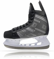 Хоккейные коньки ATEMI Drift 2.0, р.39, черный