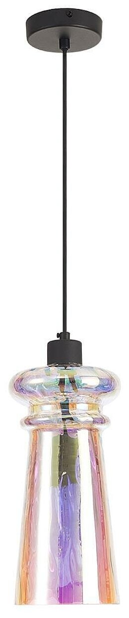 Светильник подвесной Odeon Light Pasti 4967/1, E14, 40Вт, кол-во ламп:1шт, Черный