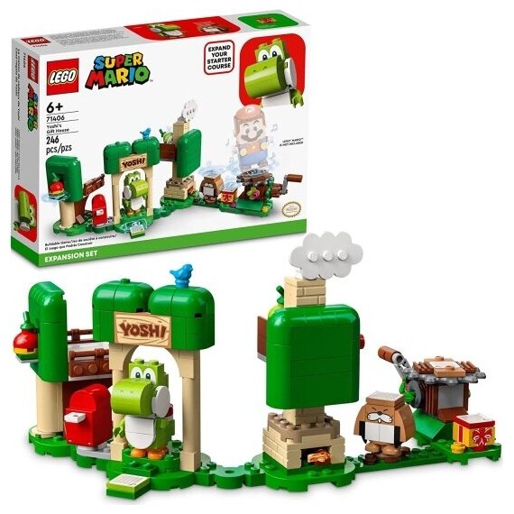 Конструктор Lego ® Super Mario™ 71406 Дополнительный набор «Подарочный домик Йоши»