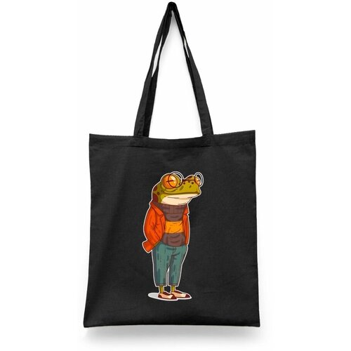 фото Сумка шоппер каждому своё, черный