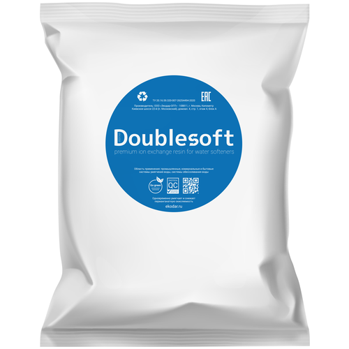 ионообменная смола ecotar экотар c 25л Смола ионообменная Doublesoft, 25л