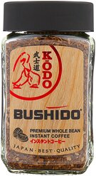 Кофе растворимый Bushido Kodo с молотым кофе, 95 г