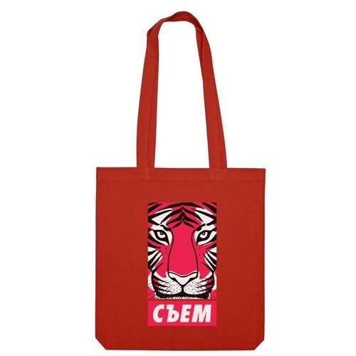 фото Сумка шоппер us basic, красный